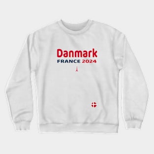 Danmark France 2024 Crewneck Sweatshirt